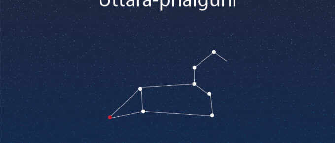 the constellation known as uttara-phalguni