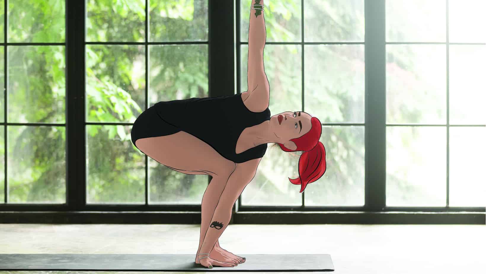 Yoga Pose: Twisting Cobra pose | YogaClassPlan.com