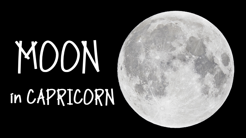 MOON IN CAPRICORN