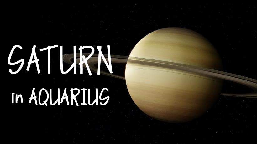 SATURN IN AQUARIUS