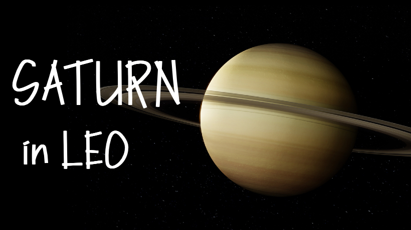 SATURN IN LEO