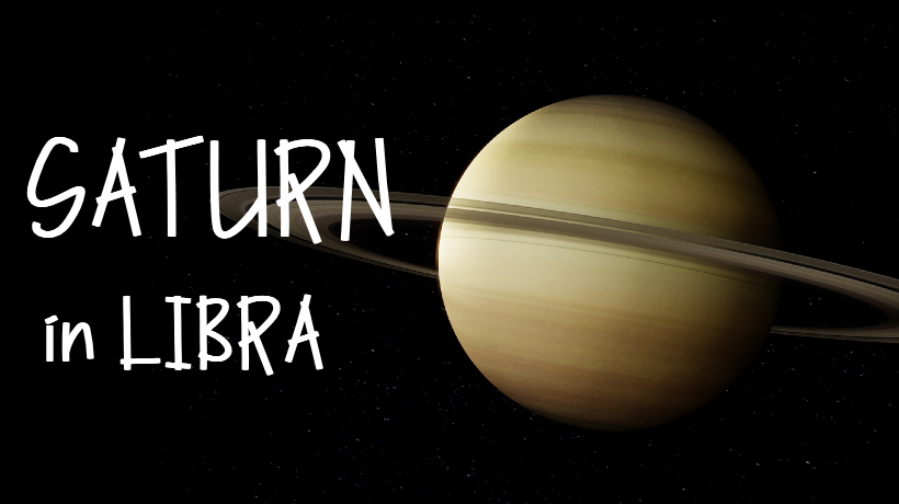 SATURN IN LIBRA