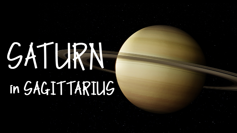 SATURN IN SAGITTARIUS