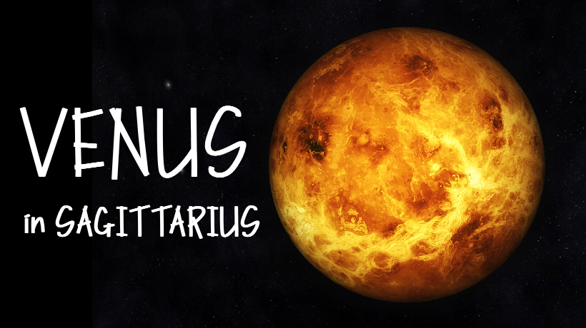 VENUS IN SAGITTARIUS