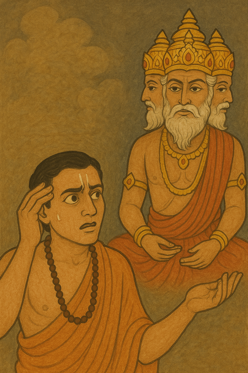 Critique 1: Different lifecycle for Lord Brahmā